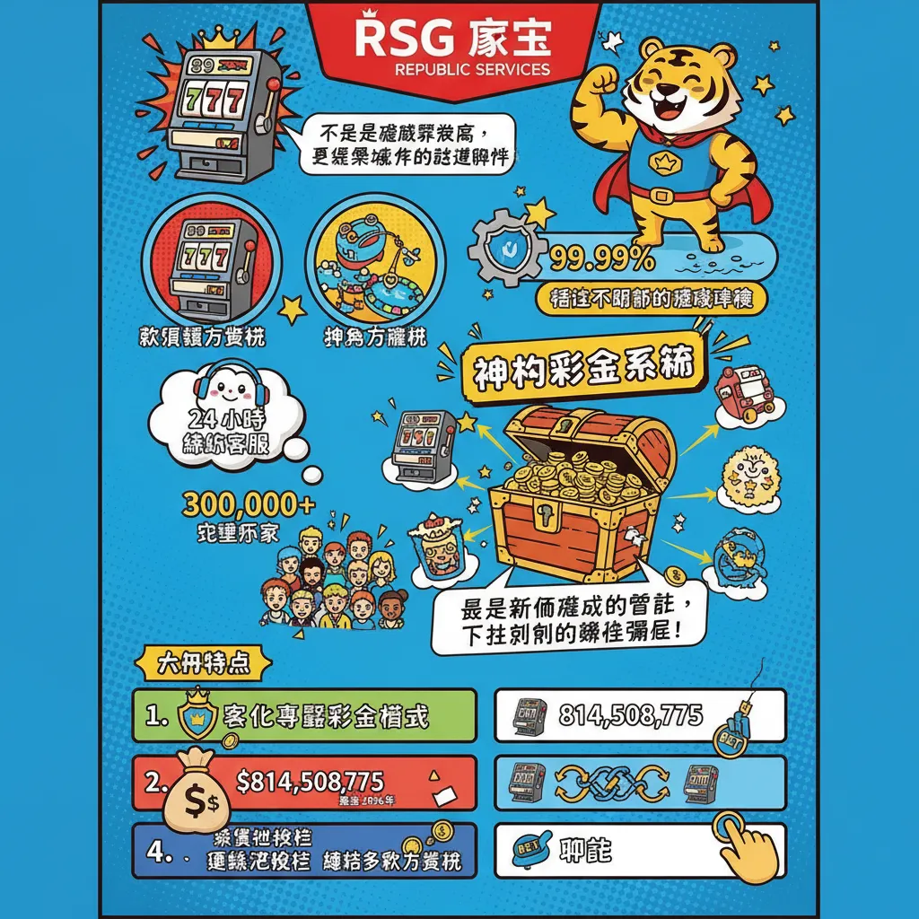 RSG 皇家遊戲開發實力：89 款機臺、99.99% 修繕率與神祕彩金系統