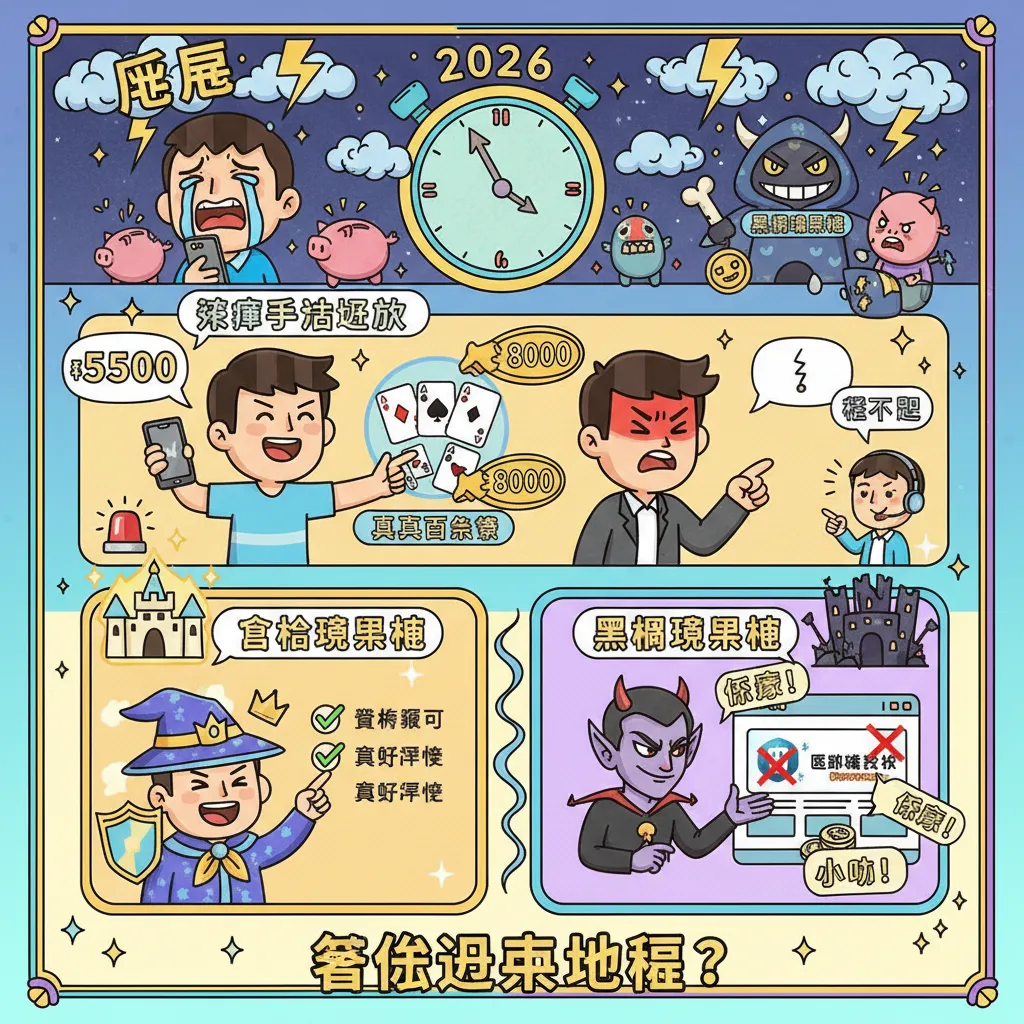 手機娛樂城推薦攻略：怎麼避開黑網與詐騙？