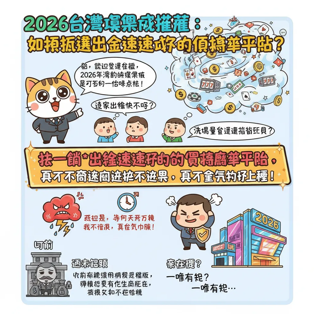 2026臺灣娛樂城推薦：如何挑選出金速度快的優質博弈平臺？