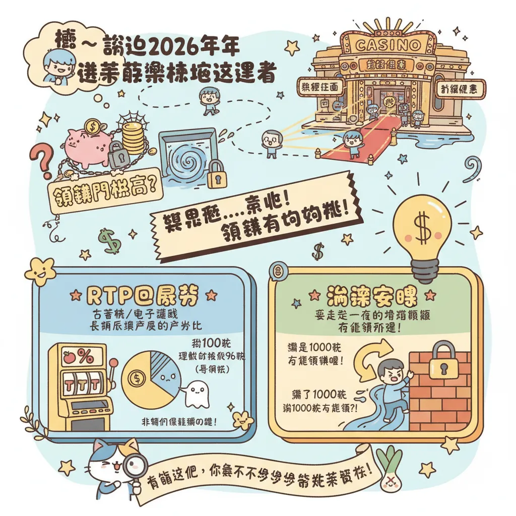 博弈娛樂城怎麼選？看懂RTP回報率與流水要求