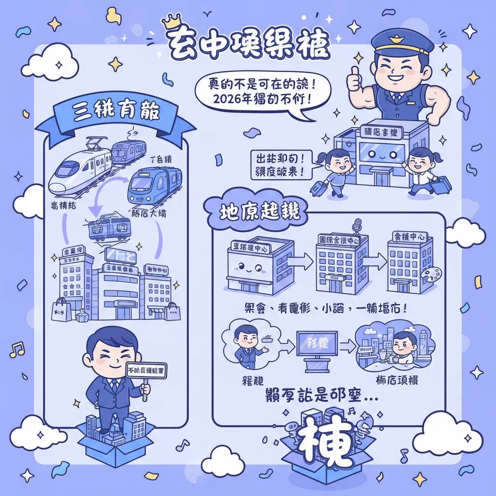 臺中娛樂城結合三鐵共構，打造全新城市度假酒店體驗