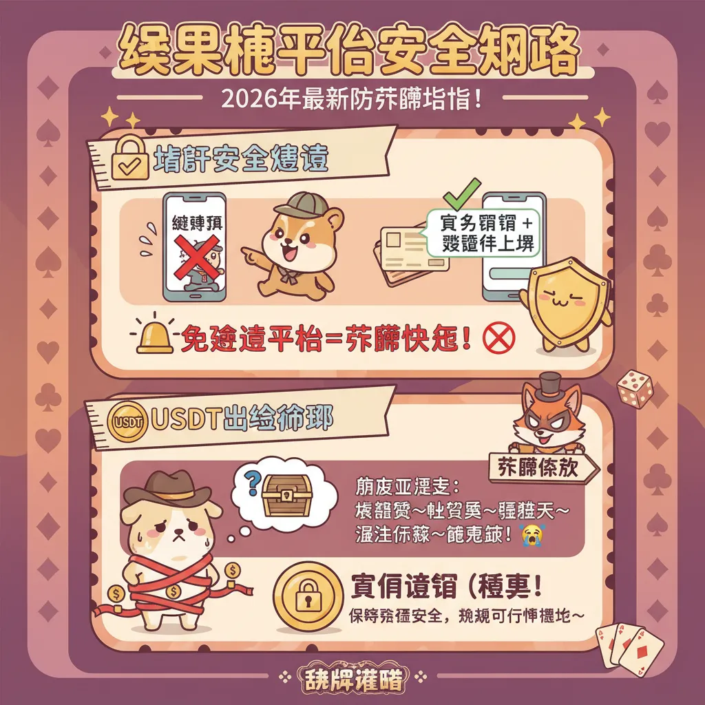 娛樂城平臺怎麼玩才安全？帳戶安全驗證與USDT出金懶人包