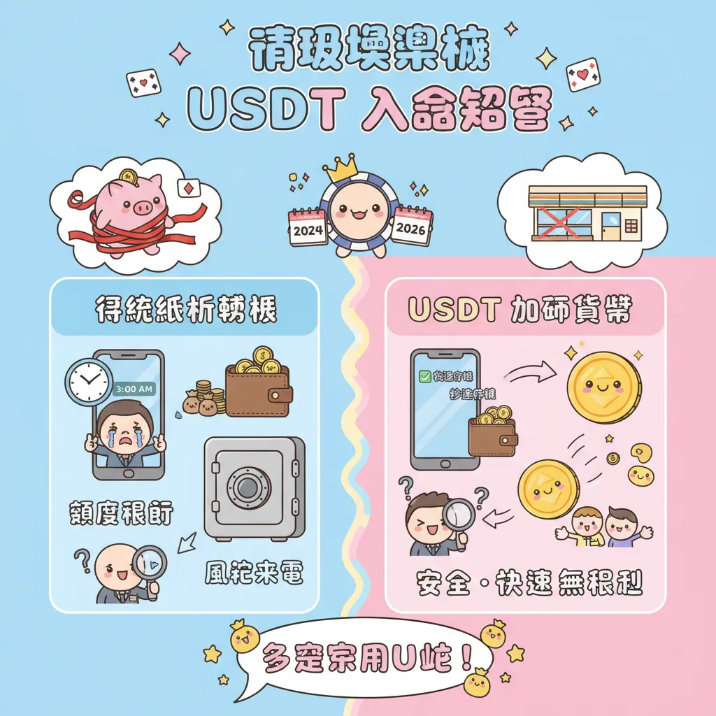 想玩線上博弈？頂級娛樂城存提款與USDT入金攻略