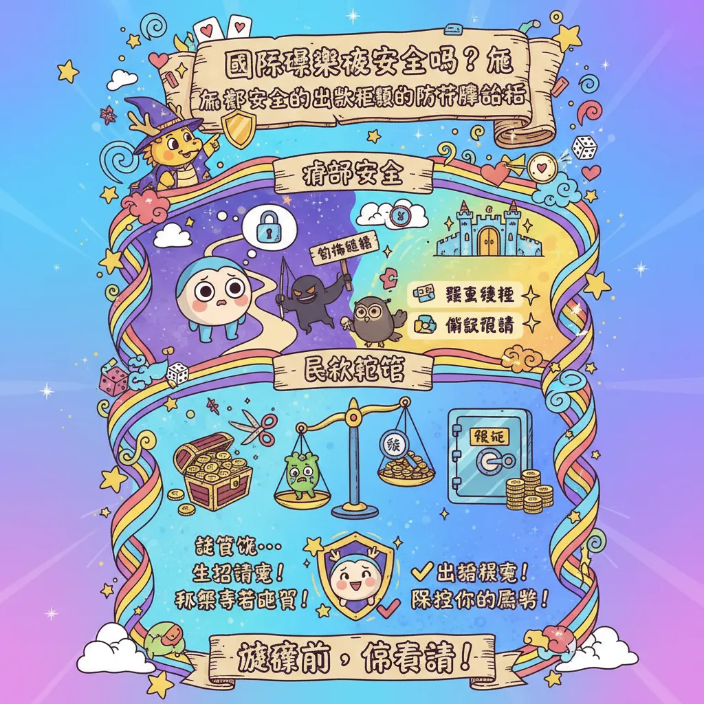 國際娛樂城安全嗎？從帳戶安全到出款限額的防詐騙指南